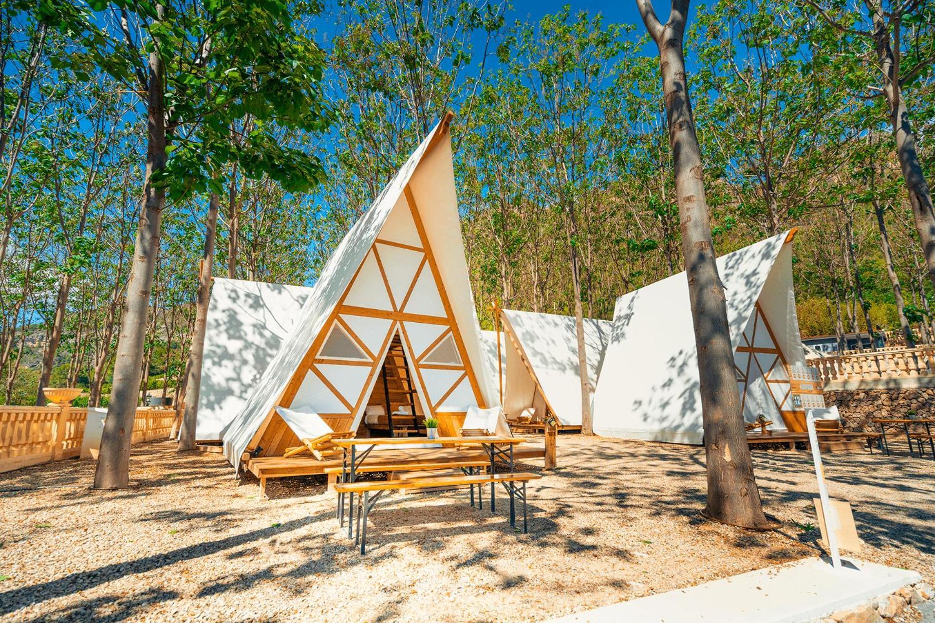 Luxe tent Kampaoh Cova Negra Marchuquera